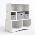 Mobile contenitore in legno, colore bianco